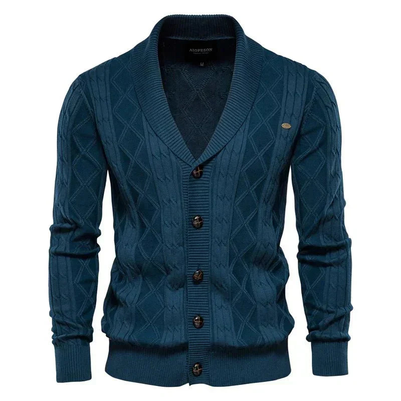 Finn | Zeitlose Strickjacke für Herren