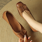 Vera | Pumps mit elegantem Lederabsatz