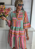 Ida | Leichtes Sommerkleid mit Blumenmuster