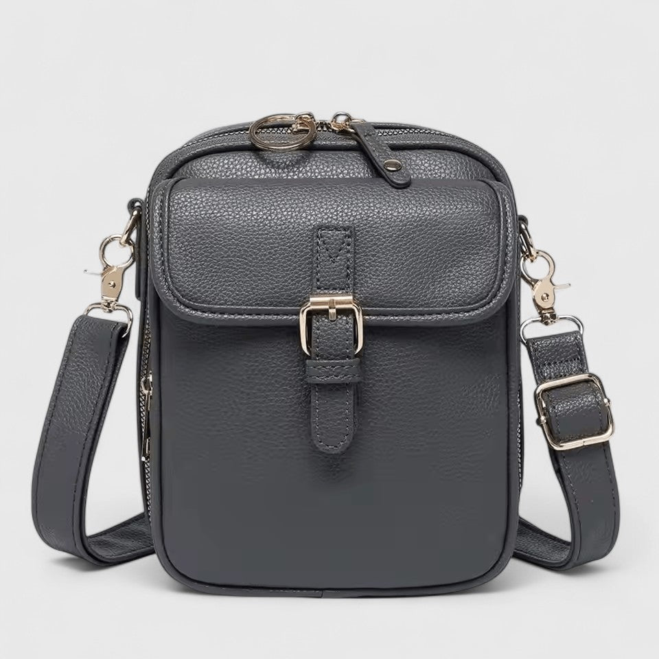 Mathilda | Raffinierte Schultertasche aus Leder