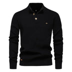 Jonas | Eleganter Herrenpullover mit Knopfdetail