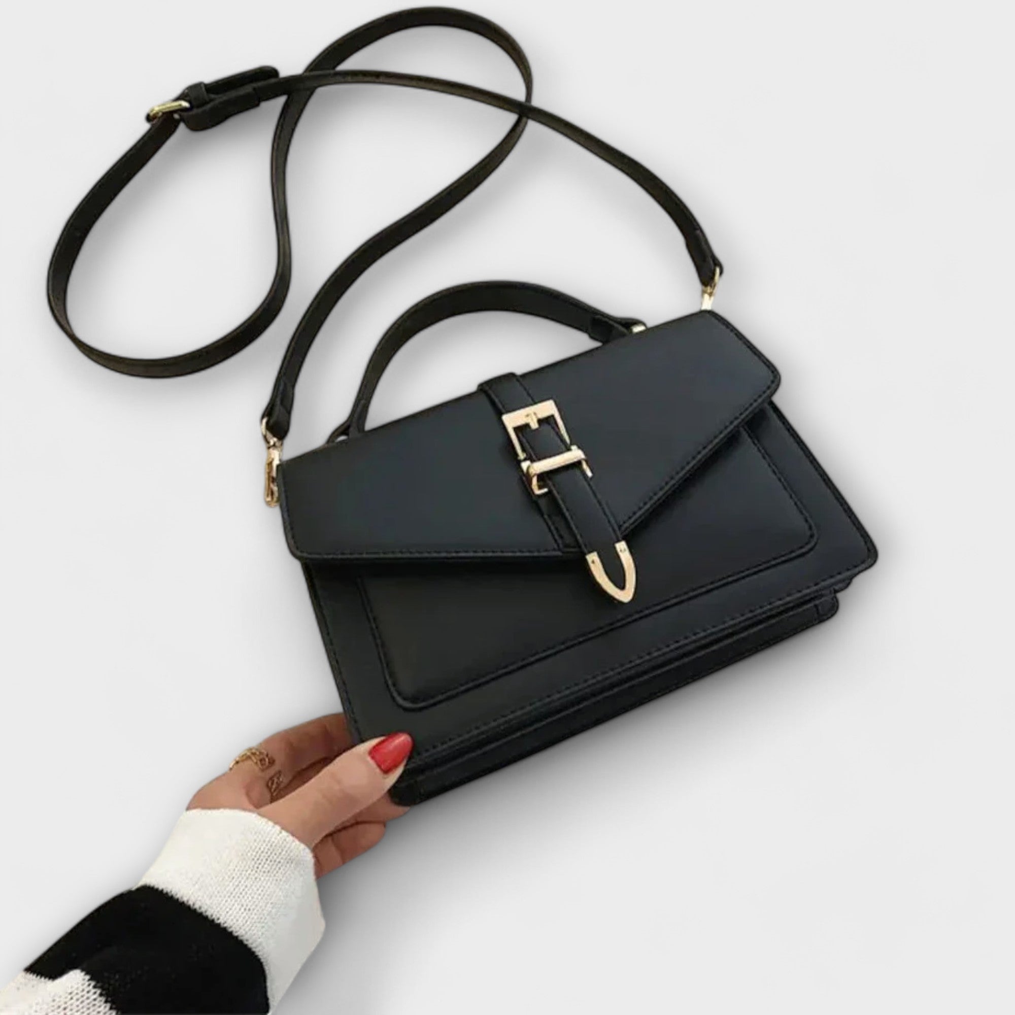 Lena | Zeitlose Handtasche mit Schulterriemen