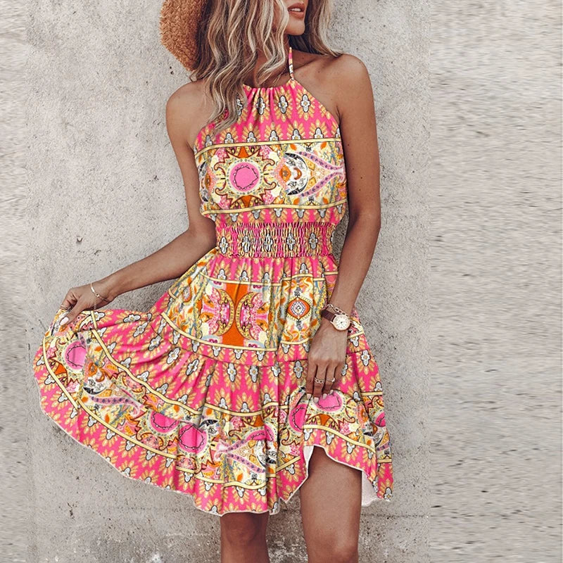 Vera | Rückenfreies Sommerkleid mit Ausschnitt