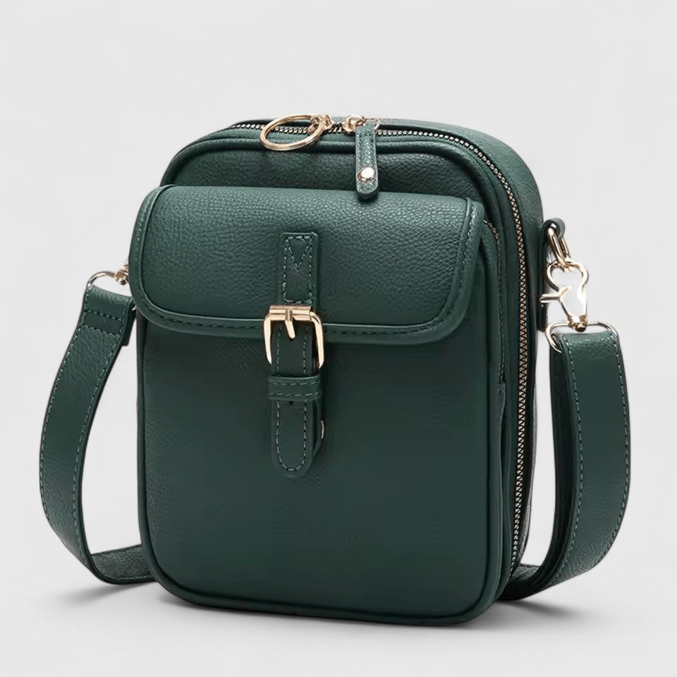 Mathilda | Raffinierte Schultertasche aus Leder