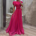 Vera | Festliches Plissee-Abendkleid