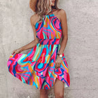 Vera | Rückenfreies Sommerkleid mit Ausschnitt