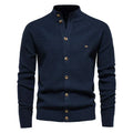 Lukas | Feinstrick-Cardigan aus reiner Baumwolle