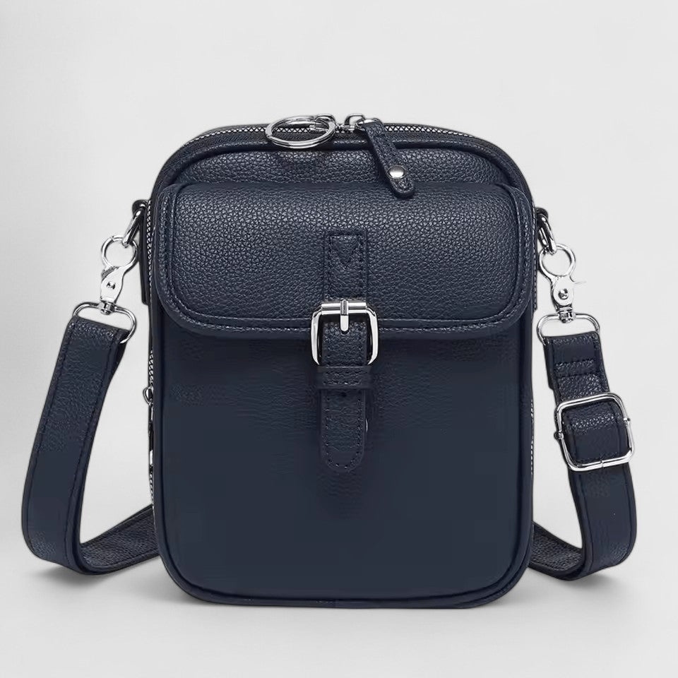 Mathilda | Raffinierte Schultertasche aus Leder