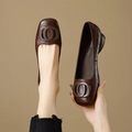 Frieda | Klassische Leder-Ballerinas mit Glanz
