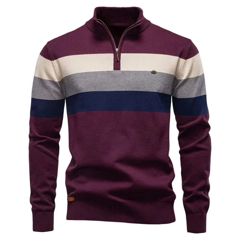Vera | Moderner Pullover mit Stehkragen