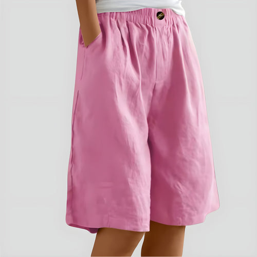Frieda | Leichte Sommerhose mit Weitung