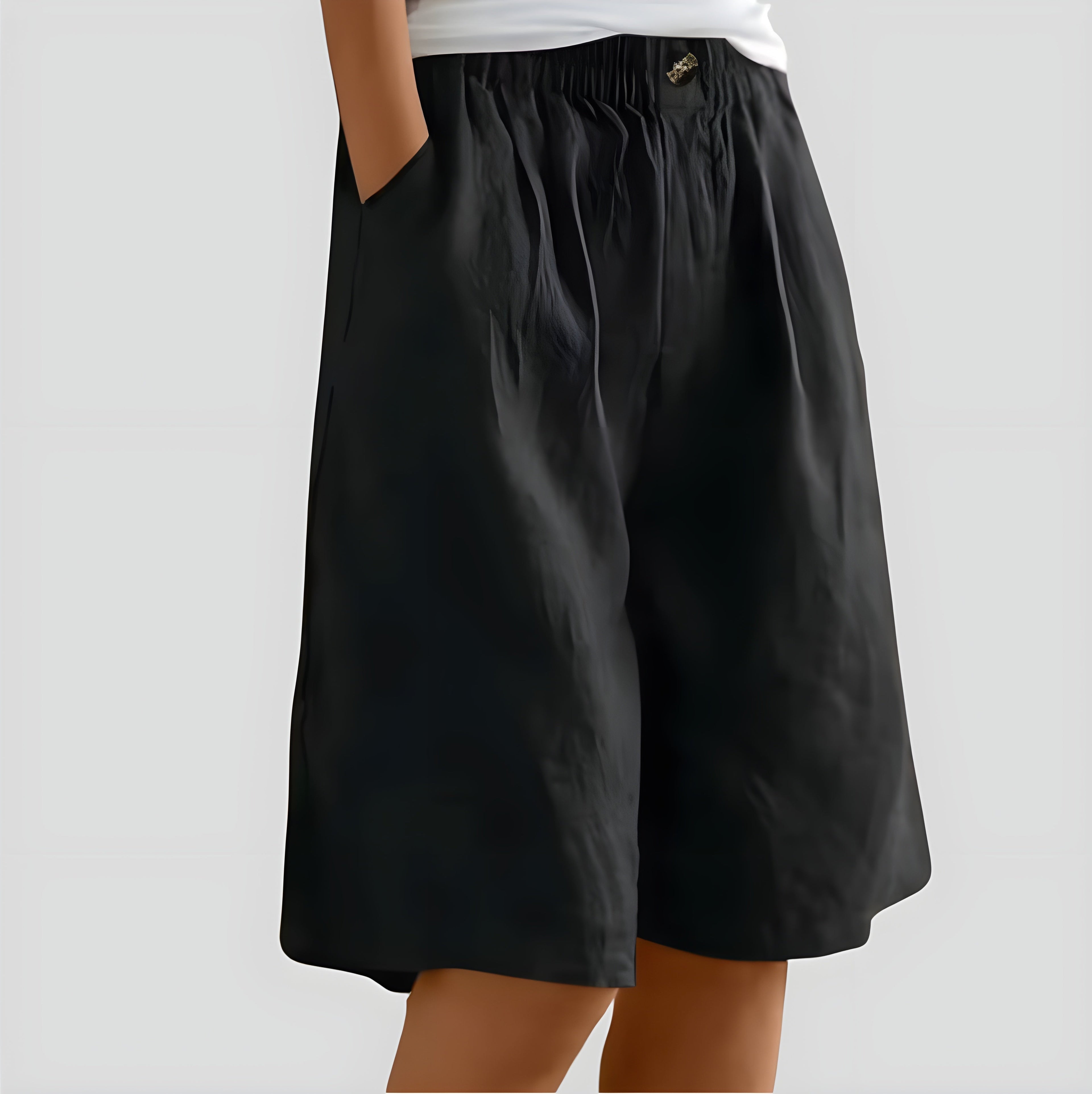 Frieda | Leichte Sommerhose mit Weitung