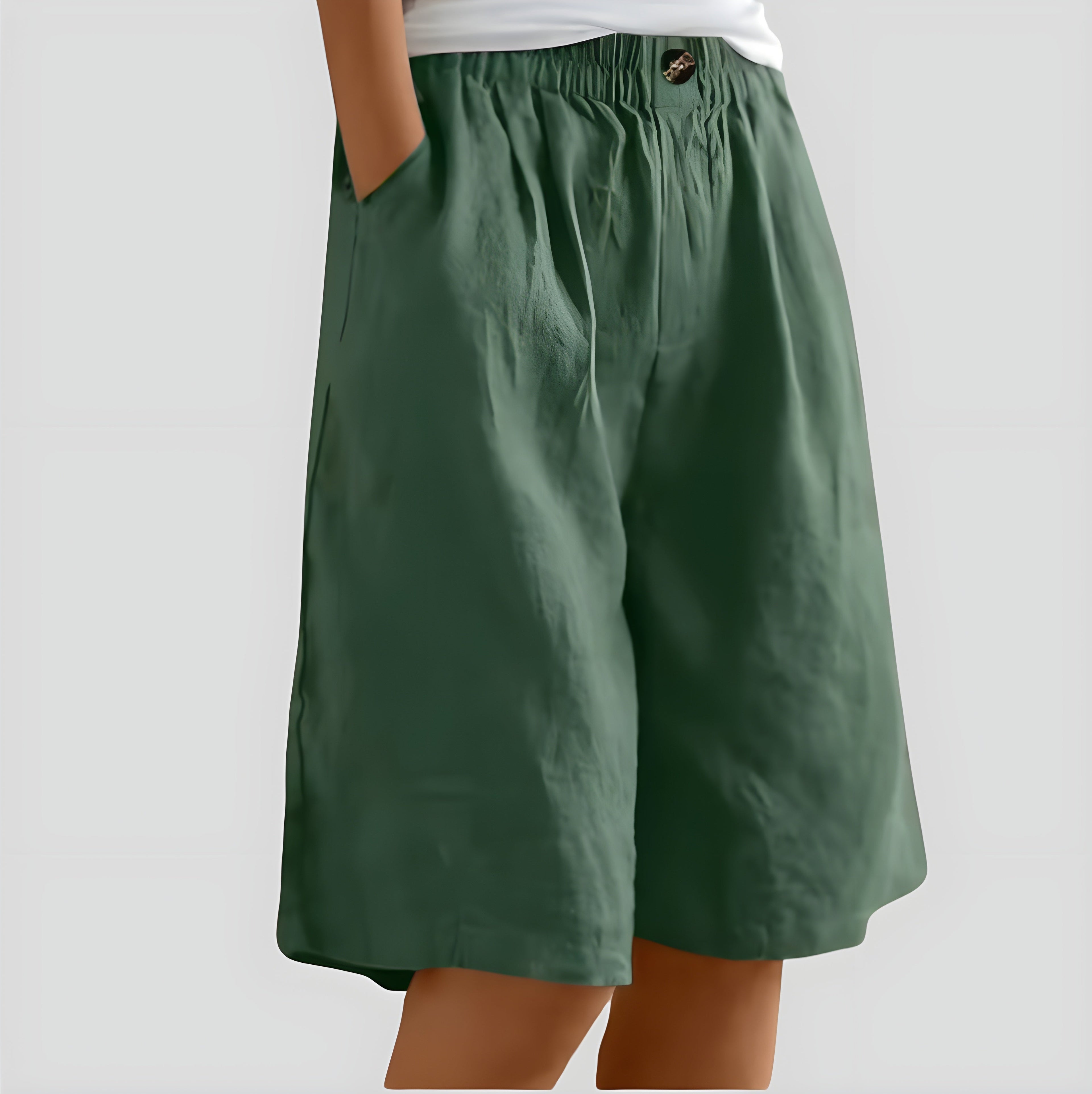 Frieda | Leichte Sommerhose mit Weitung