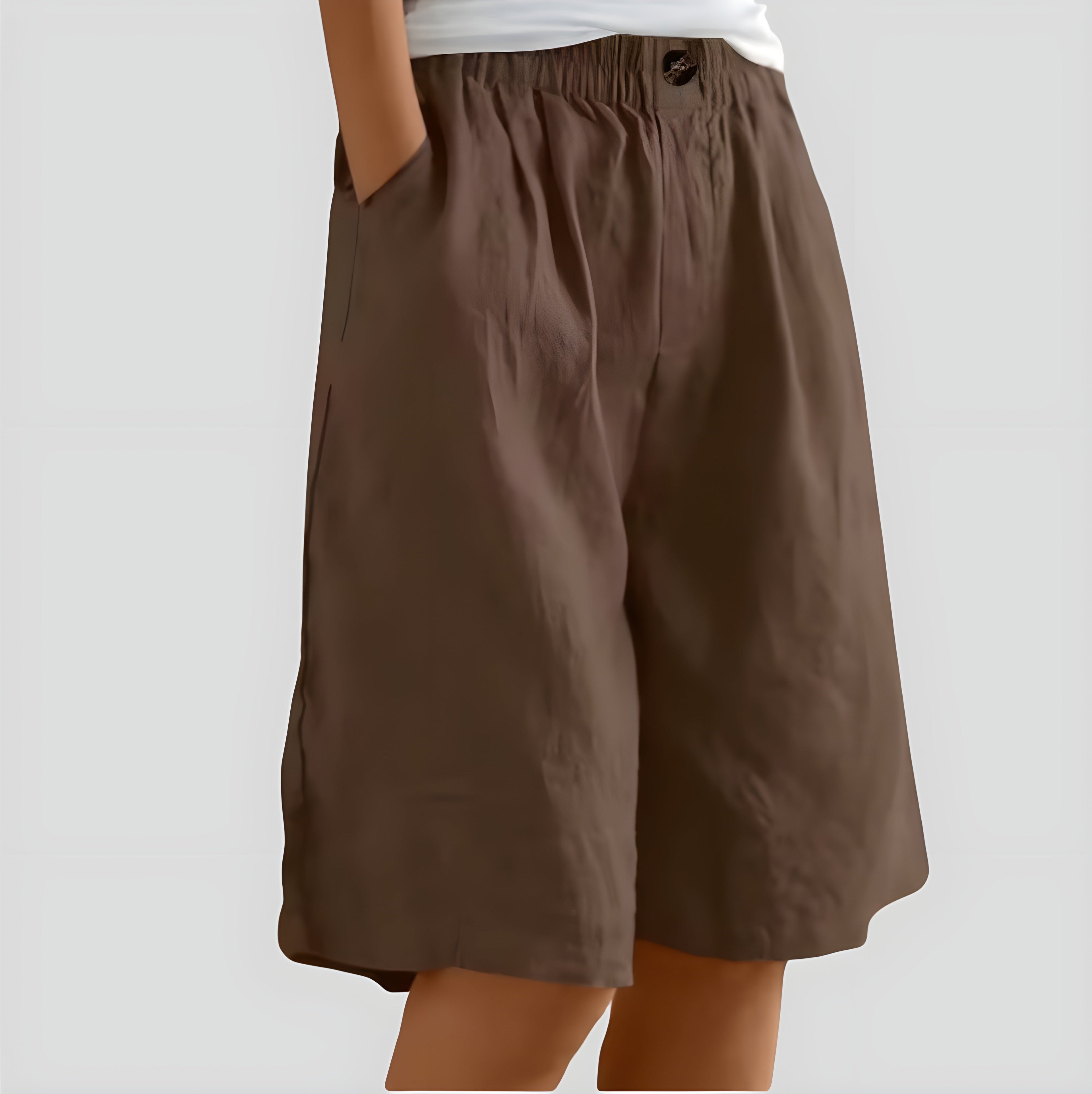 Frieda | Leichte Sommerhose mit Weitung