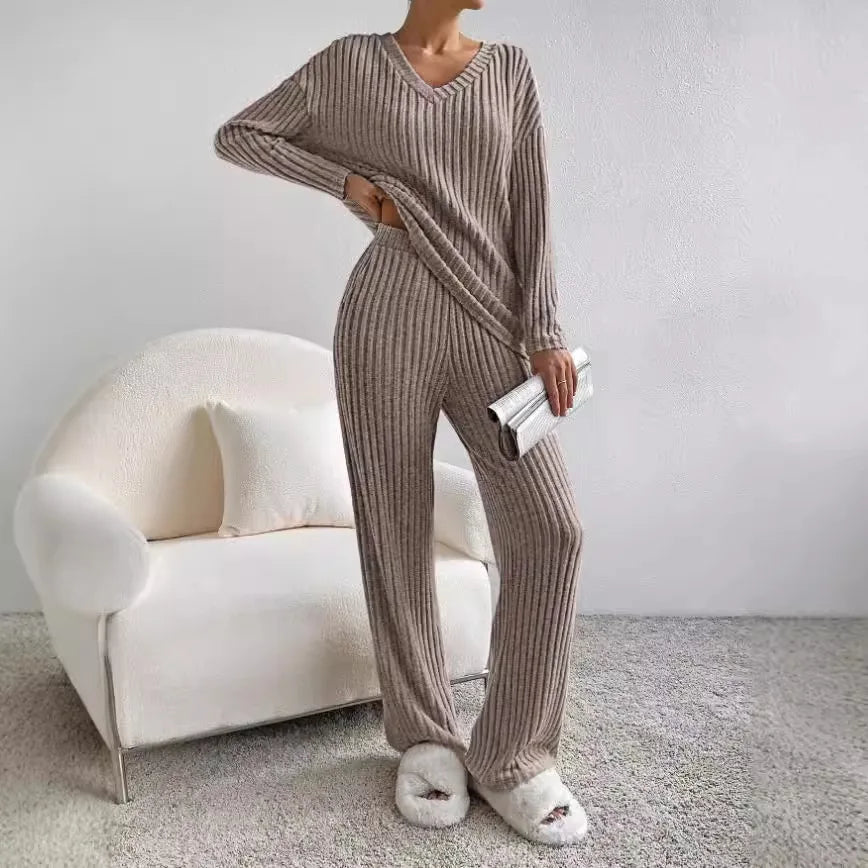 Frieda | Gestricktes Zweiteiler-Set mit Stil