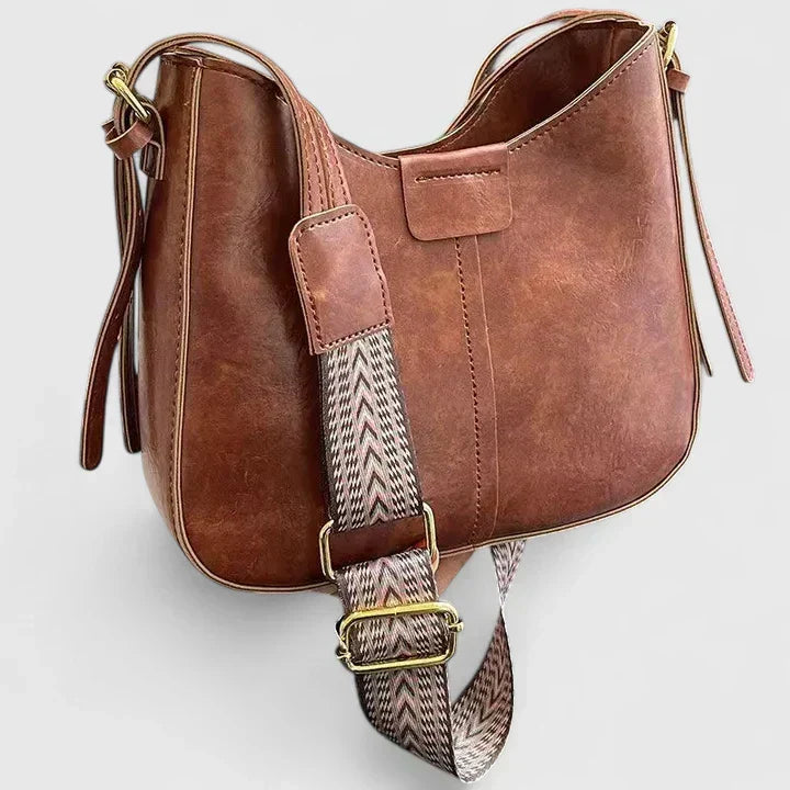 Vera | Schicke Schultertasche mit Klappe