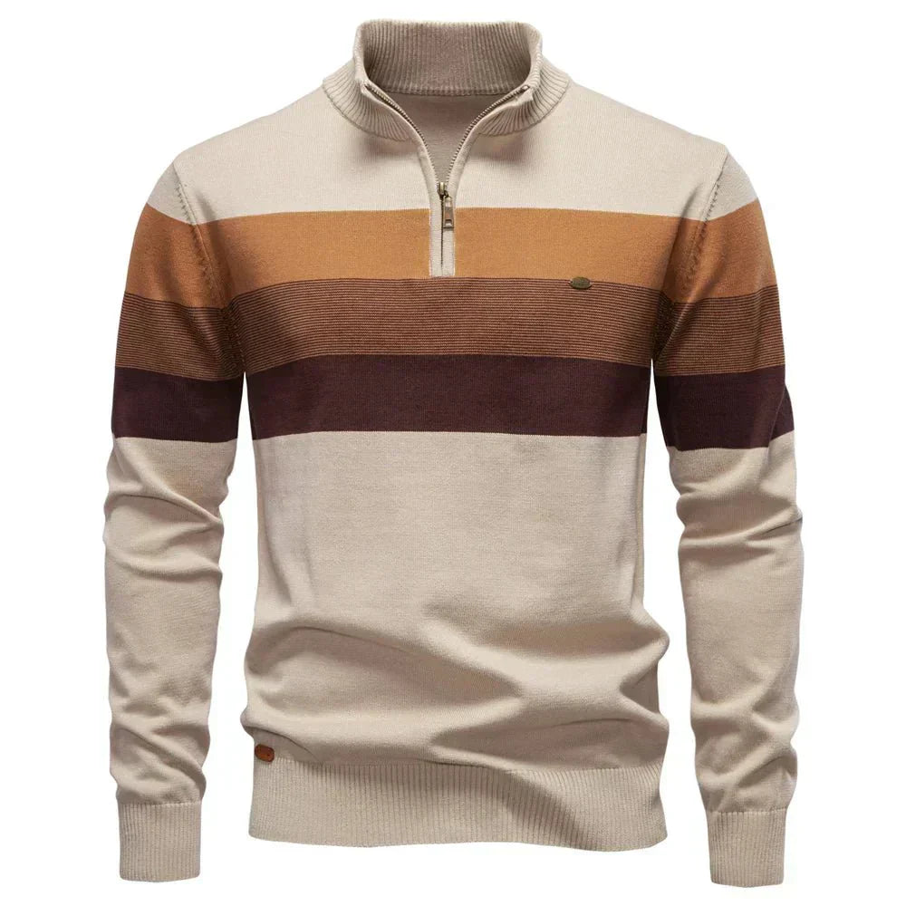 Vera | Moderner Pullover mit Stehkragen