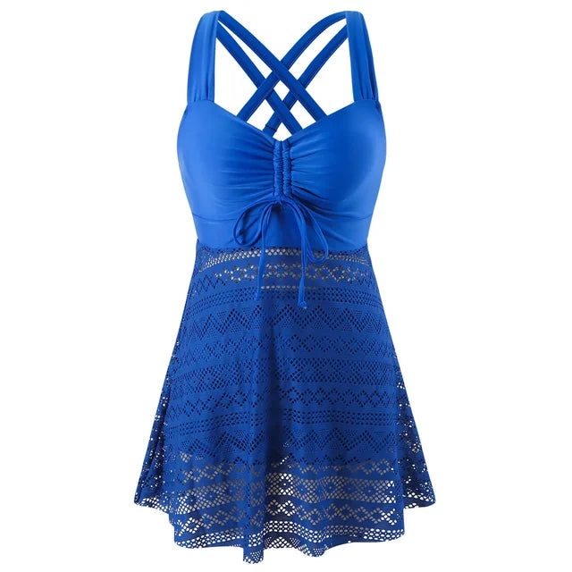 Vera | Zweiteiliger Tankini mit Muster