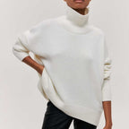 Ingrid | Klassischer Rollkragenpullover aus Wolle