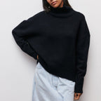 Ingrid | Klassischer Rollkragenpullover aus Wolle