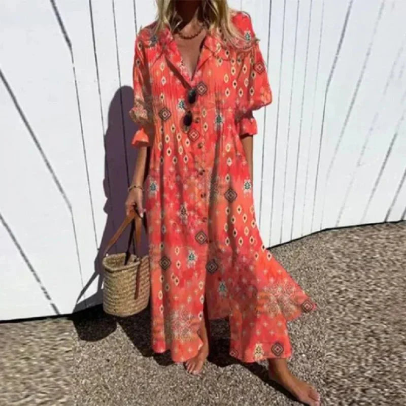 Vera | Verspieltes Boho-Strandkleid