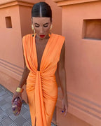 Vera | Festliches Plisseekleid für besondere Anlässe