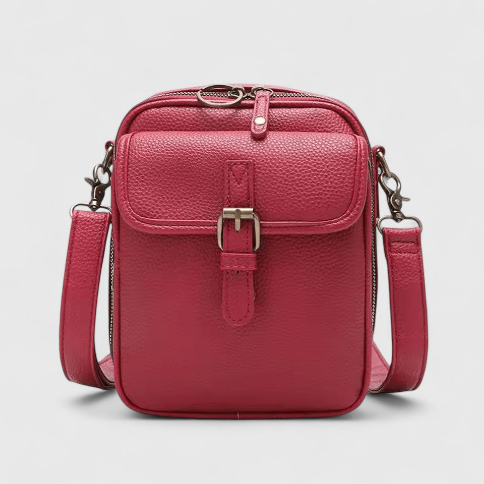 Mathilda | Raffinierte Schultertasche aus Leder