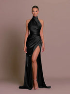 Klara | Raffiniertes Kleid mit Beinschlitz