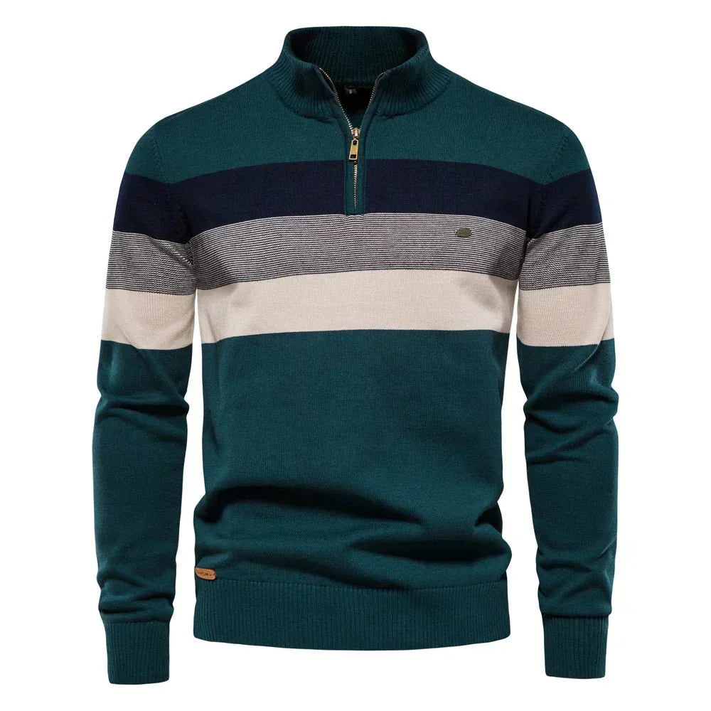 Vera | Moderner Pullover mit Stehkragen