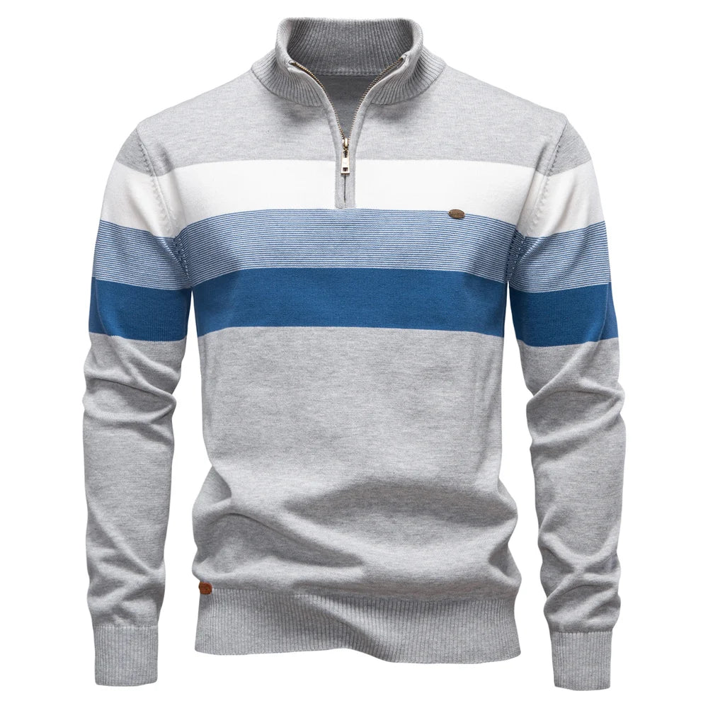 Vera | Moderner Pullover mit Stehkragen