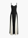 Vera | Tropisches Maxikleid mit Palmenprint