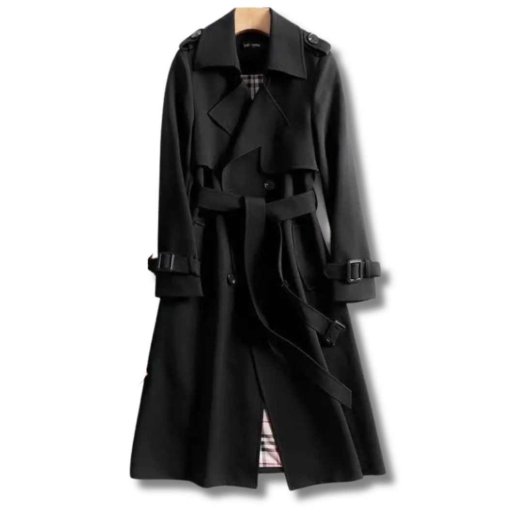 Petra | Klassischer Trenchcoat mit Gürtel