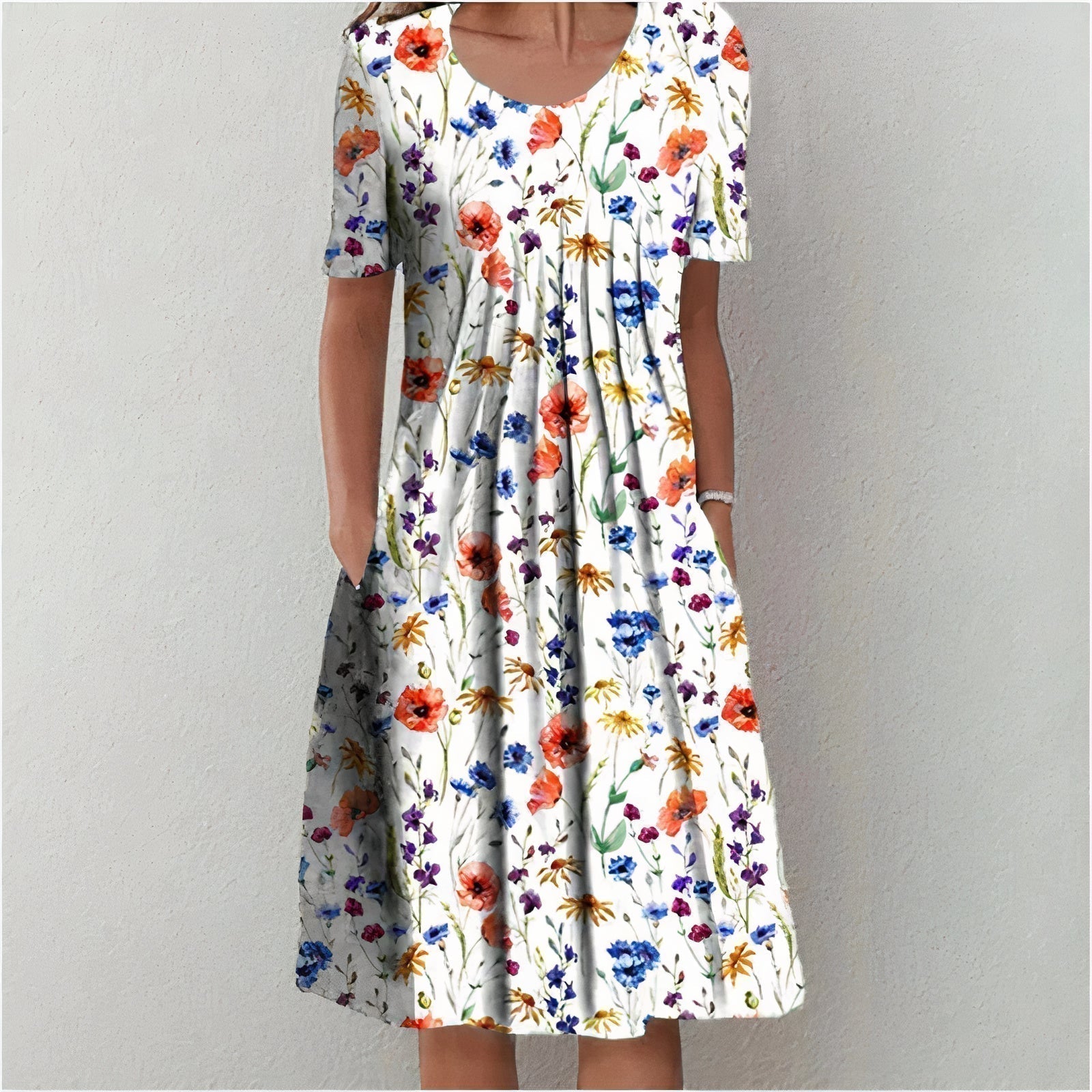 Marlene | Verspieltes Blütenkleid für Sommerfeste