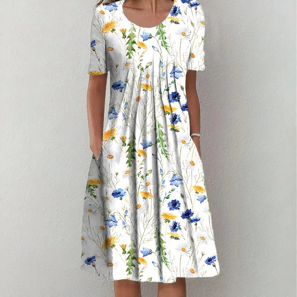 Marlene | Verspieltes Blütenkleid für Sommerfeste