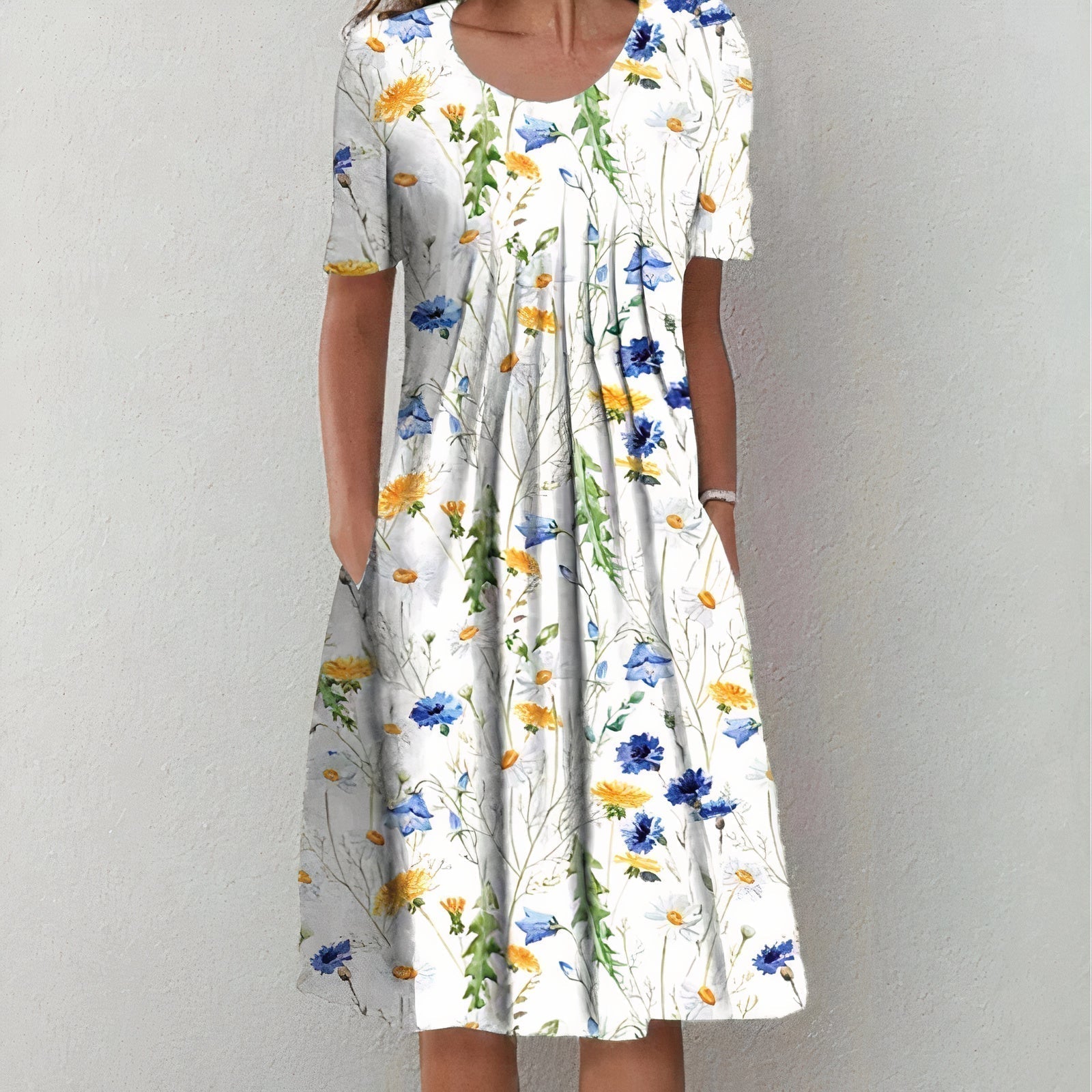 Marlene | Verspieltes Blütenkleid für Sommerfeste