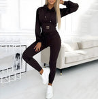 Marlene | Eleganter Jumpsuit mit weitem Bein