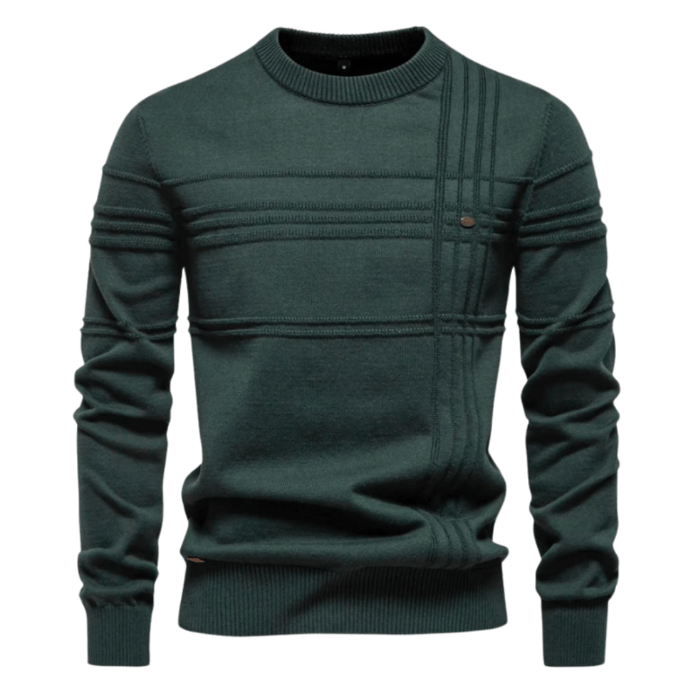 Petra | Eleganter Damenpullover im Karomuster