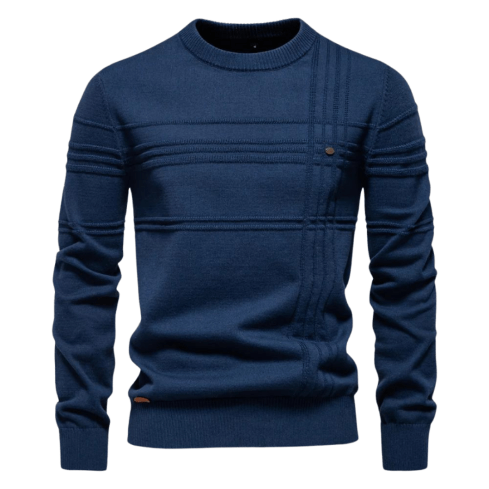 Petra | Eleganter Damenpullover im Karomuster