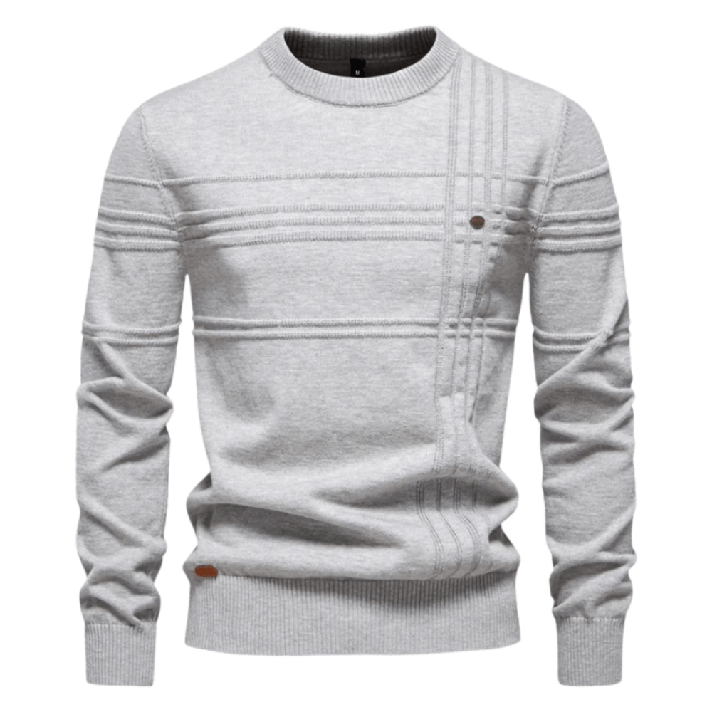 Petra | Eleganter Damenpullover im Karomuster