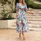 Klara | Vintagekleid mit Laternenärmeln
