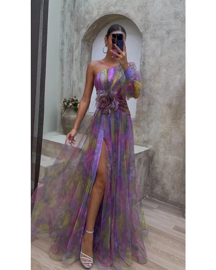 Frieda | Romantisches Kleid mit Blumenprint