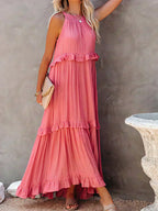Vera | Kleid mit romantischem Rüschenabschluss