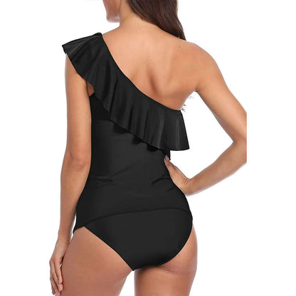 Der One-Shoulder-Bikini