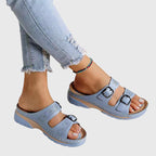 Vera | Orthopädische Ledersandalen mit Komfort