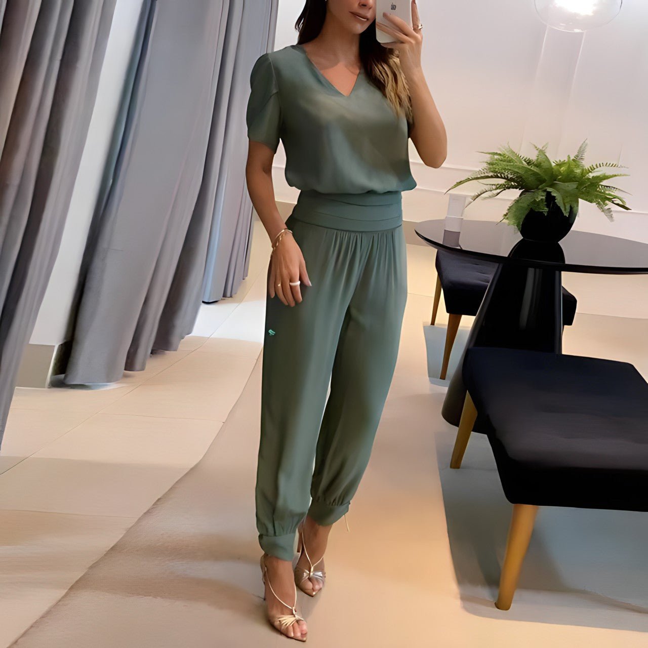 Vera | Stilvolles Zweiteiler-Set in Trend