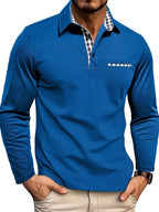 Petra | Langärmliges Poloshirt in Klassik