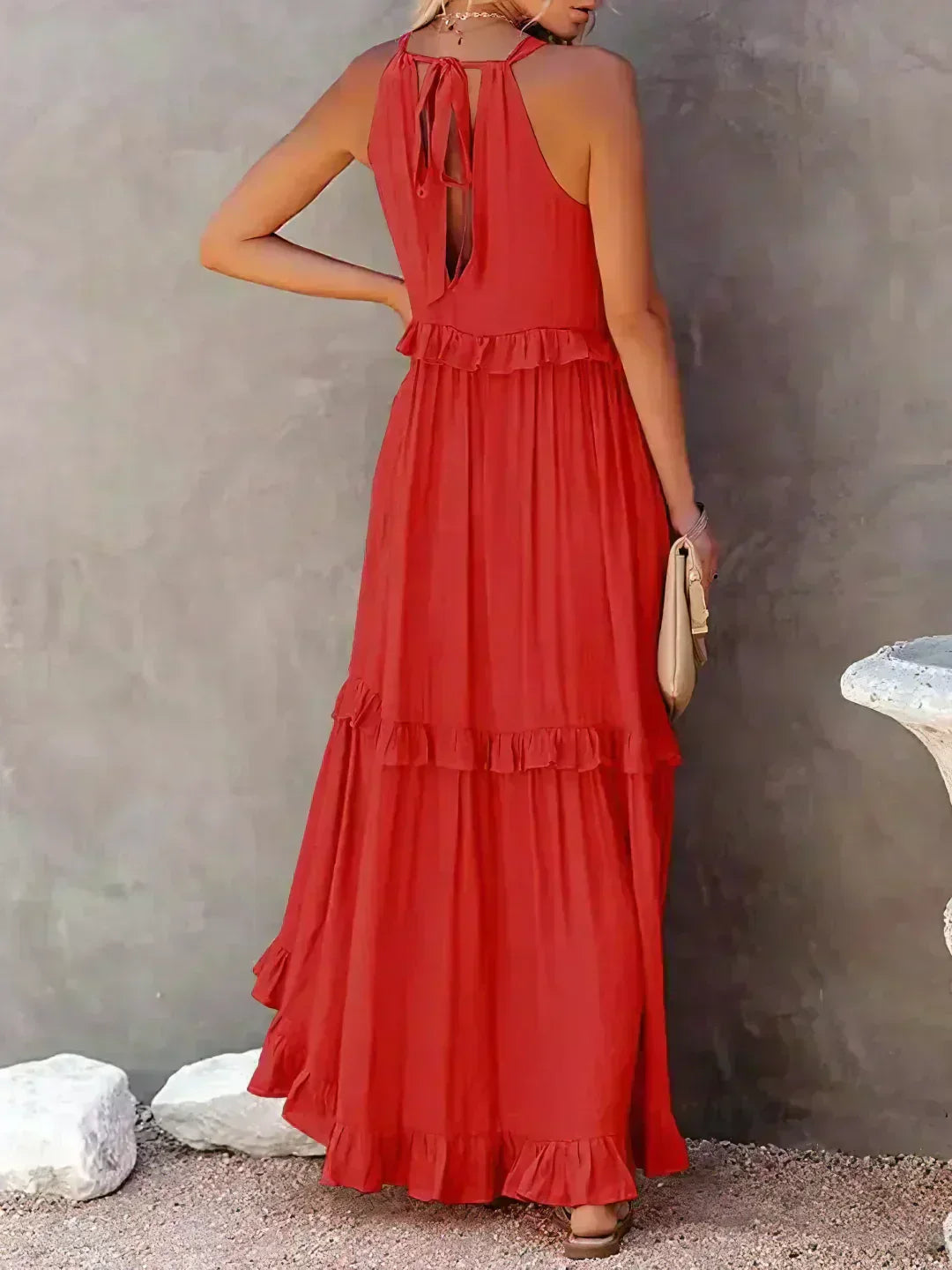Vera | Kleid mit romantischem Rüschenabschluss