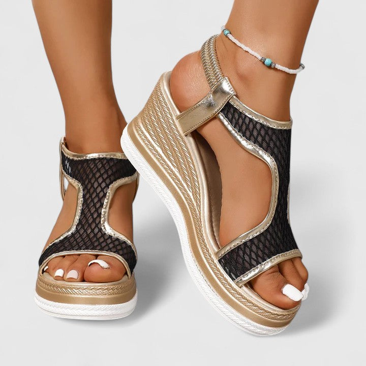Petra | Elegante Riemchensandalen mit Absatz