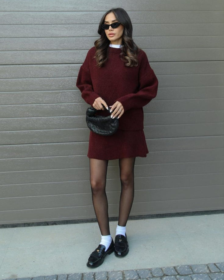 Mia | Kuscheliges Strick-Set aus Wolle