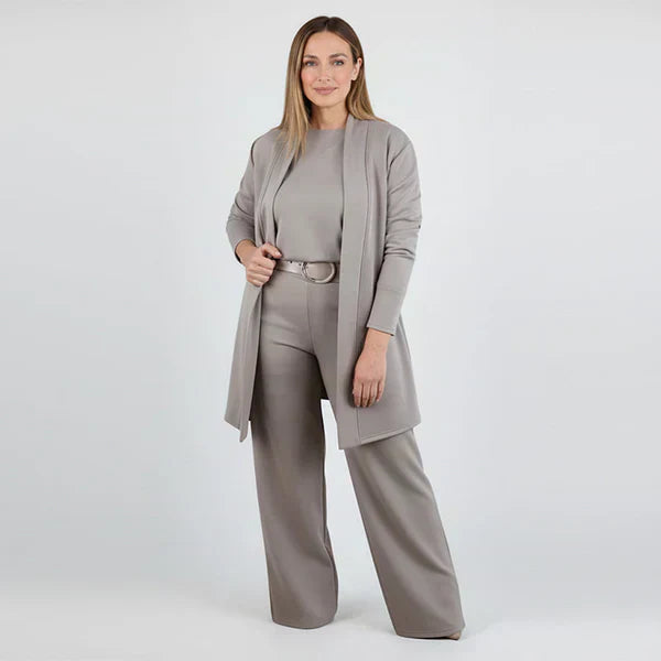 Vera | Elegantes dreiteiliges Stretch-Ensemble